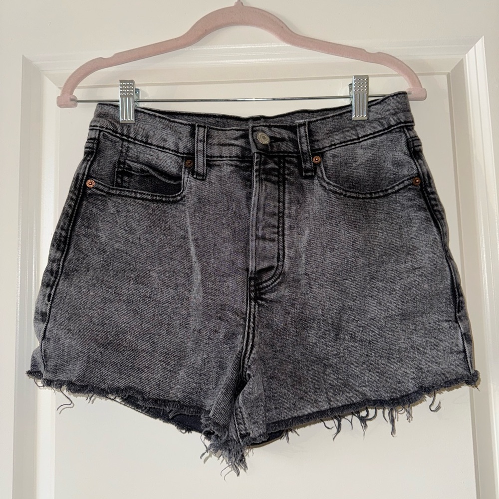 Old Navy Dark Gray Jean Shorts